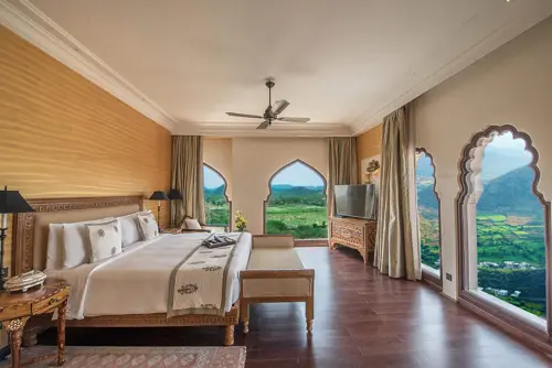 Fairmont Jaipur - Rooms - 1119 Sqft 104 Sqmt Mountainhill View King Bed 3