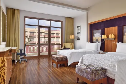 Le Méridien Jaipur Resort & Spa - Rooms - 581 Sqft 54 Sqmt Garden View Twinbed 21
