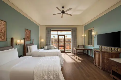 Le Méridien Jaipur Resort & Spa - Rooms - 581 Sqft 54 Sqmt Garden View Twinbed 8