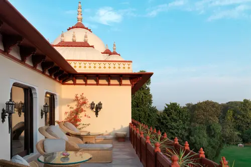 Taj Rambagh Palace, Jaipur - Rooms - 1798 Sqft 167 Sqmt Garden View King Bed 20