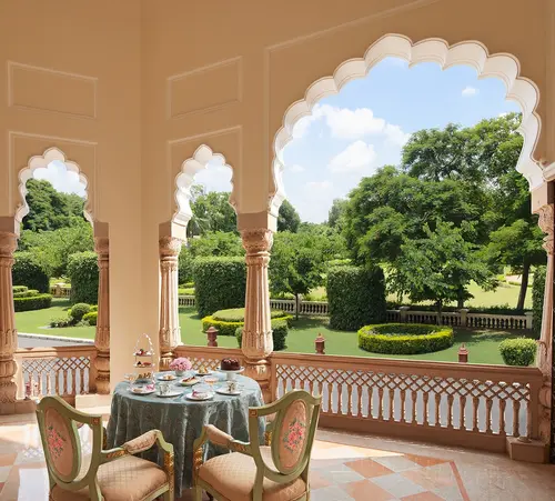 Taj Rambagh Palace, Jaipur - Rooms - 700 Sqft 65 Sqmt Garden View King Bed 10