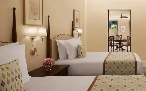 Taj Sawai Man Mahal, Jaipur - Rooms - 1528 Sqft 142 Sqmt Courtyard View King Bed 9