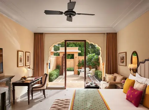 Taj Sawai Man Mahal, Jaipur - Rooms - 1593 Sqft 148 Sqmt Courtyard View King Bed 14