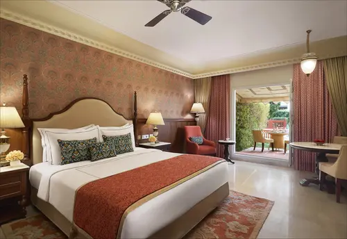 Taj Jai Mahal Palace, Jaipur - Rooms - 323 Sqft 30 Sqmt Garden View King Bed 15