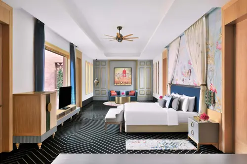 Taj Devi Ratn Resort & Spa, Jaipur - Rooms - 1098 Sqft 102 Sqmt Garden View King Bed 21