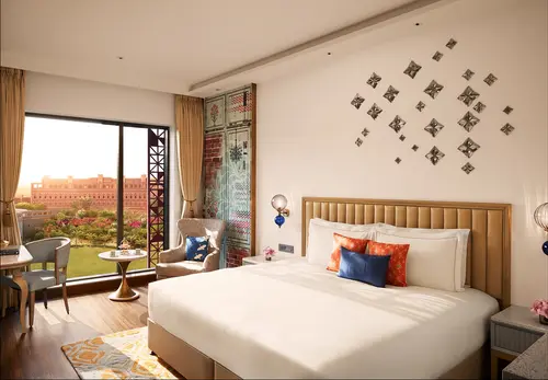 Taj Devi Ratn Resort & Spa, Jaipur - Rooms - 312 Sqft 29 Sqmt Garden View King Bed 12