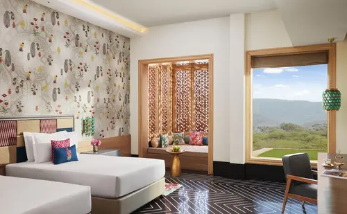 Taj Devi Ratn Resort & Spa, Jaipur - Rooms - 549 Sqft 51 Sqmt Monument View Single Beds 15