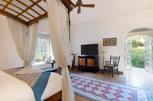 The Oberoi Rajvilas, Jaipur - Rooms - 1561 Sqft 145 Sqmt Garden View King Bed 9