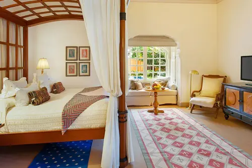 The Oberoi Rajvilas, Jaipur - Rooms - 3821 Sqft 355 Sqmt Garden View King Bed 10