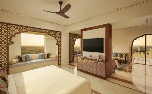 Anantara Jaipur Hotel - Rooms - 700 Sqft 65 Sqmt City View King Bed 7