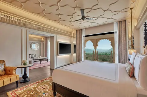 Fairmont Udaipur - Rooms - 1797 Sqft 167 Sqmt Mountainhill View King Bed 6