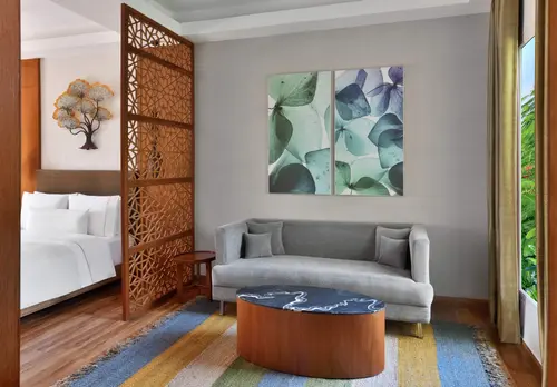 The Westin Pushkar Resort & Spa - Rooms - 861 Sqft 80 Sqmt Mountainhill View King Bed 13