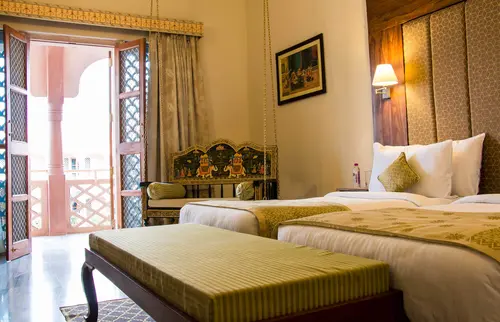 Taj Pratap Mahal, Pushkar - Rooms - 452 Sqft 42 Sqmt Courtyard View Single Beds 32