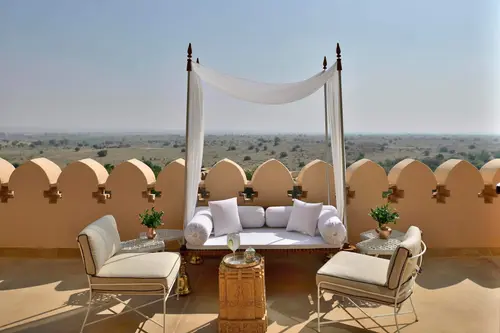 Suryagarh Jaisalmer - Rooms - 1681 Sqft 156 Sqmt Desert View King Bed 18