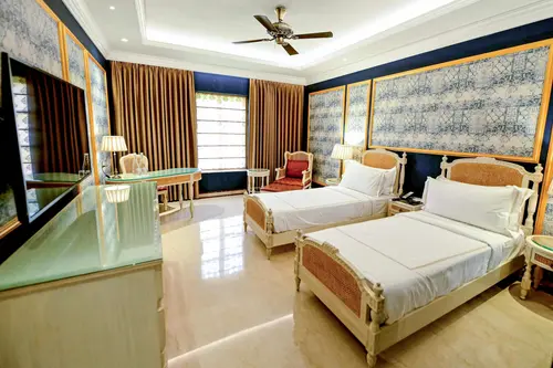 Fort Rajwada, Jaisalmer - Rooms - 375 Sqft 35 Sqmt Garden View Single Beds 3