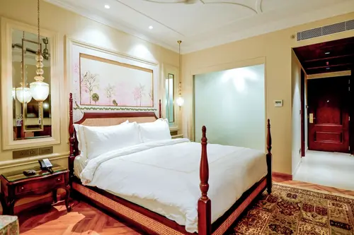 Fort Rajwada, Jaisalmer - Rooms - 800 Sqft 74 Sqmt Swimming Pool View Double Bed 50