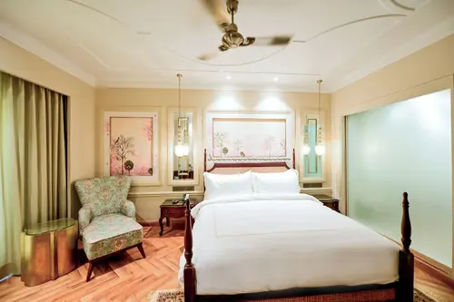 Fort Rajwada, Jaisalmer - Rooms - 800 Sqft 74 Sqmt Swimming Pool View Double Bed 51