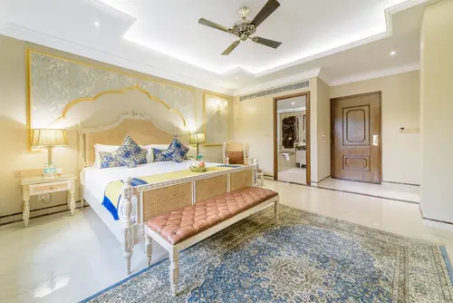 Fort Rajwada, Jaisalmer - Rooms - 970 Sqft 90 Sqmt Garden View King Beds 29