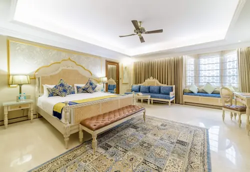 Fort Rajwada, Jaisalmer - Rooms - 970 Sqft 90 Sqmt Garden View King Beds 32