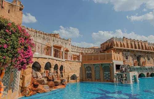 Ajit Bhawan Palace, Jodhpur - Overview - Facade 64