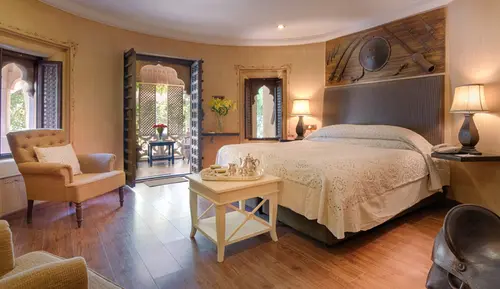 Ajit Bhawan Palace, Jodhpur - Rooms - 400 Sqft 37 Sqmt Garden View Double Bed 17