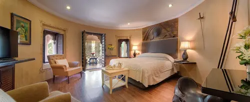 Ajit Bhawan Palace, Jodhpur - Rooms - 400 Sqft 37 Sqmt Garden View Double Bed 19