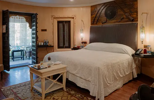 Ajit Bhawan Palace, Jodhpur - Rooms - 400 Sqft 37 Sqmt Garden View Double Bed 20