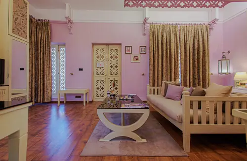 Ajit Bhawan Palace, Jodhpur - Rooms - 667 Sqft 62 Sqmt Swimming Pool View King Bed 24