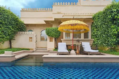The Oberoi Udaivilas, Udaipur - Rooms - 56 Sqft 5 Sqmt Lake View King Bed 6