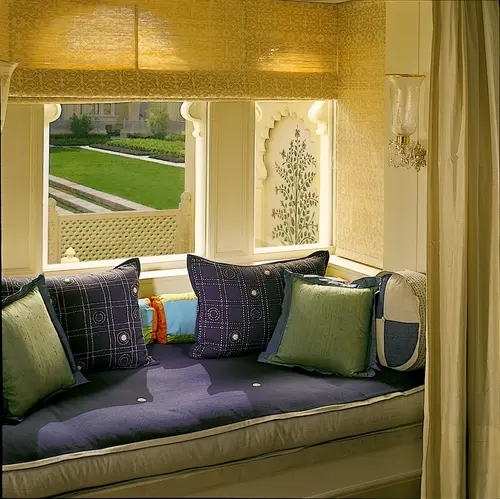 The Oberoi Udaivilas, Udaipur - Rooms - 600 Sqft 56 Sqmt Garden View King Bed 21