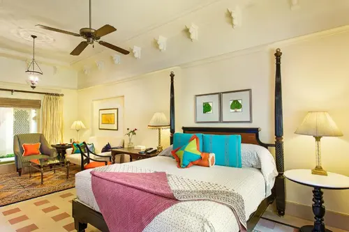 The Oberoi Udaivilas, Udaipur - Rooms - 600 Sqft 56 Sqmt Garden View King Bed 25