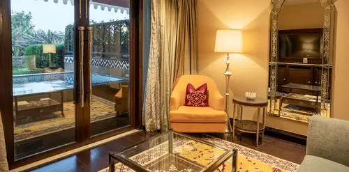 The Leela Palace Udaipur - Rooms - 479 Sqft 45 Sqmt Garden View King Bed 11