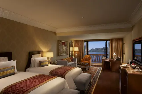 The Leela Palace Udaipur - Rooms - 550 Sqft 51 Sqmt Lake View King Bed 6