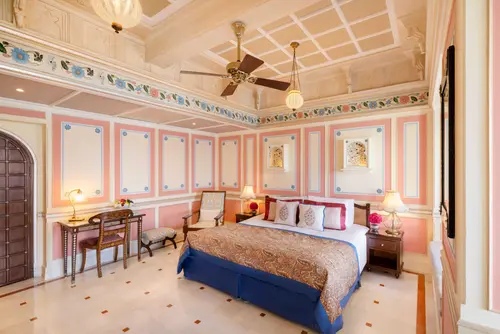 Taj Lake Palace, Udaipur - Rooms - 35 Sqft 3 Sqmt Lake View Double Bed 13