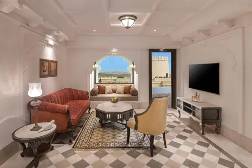 Aurika, Udaipur - Luxury by Lemon Tree Hotels - Rooms - 775 Sqft 72 Sqmt Lake View King Bed 10