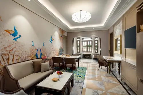 Wyndham Grand Udaipur - Rooms - 1100 Sqft 102 Sqmt Mountainhill View King Bed 14