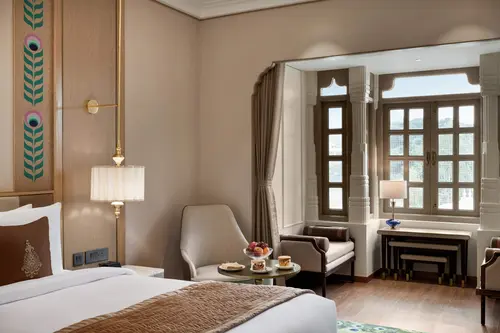 Wyndham Grand Udaipur - Rooms - 350 Sqft 33 Sqmt Terrace View King Bed 15