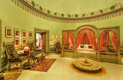 Shiv Niwas Palace, Udaipur - Rooms - 1194 Sqft 111 Sqmt Kingbed 50