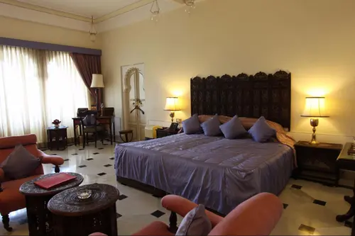 Shiv Niwas Palace, Udaipur - Rooms - 1200 Sqft 111 Sqmt Mountain View King Bed 3