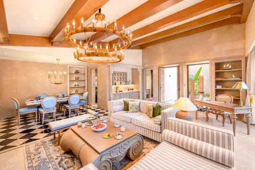 Taj Aravalli Resort & Spa, Udaipur - Rooms - 1399 Sqft 130 Sqmt Mountainhill View King Bed 20