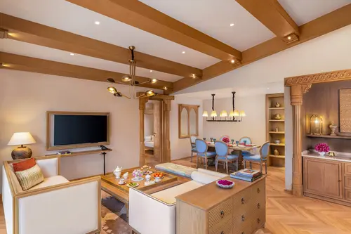 Taj Aravalli Resort & Spa, Udaipur - Rooms - 1399 Sqft 130 Sqmt Mountainhill View King Bed 21