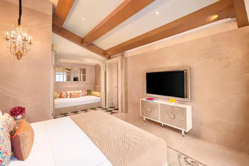 Taj Aravalli Resort & Spa, Udaipur - Rooms - 1399 Sqft 130 Sqmt Mountainhill View King Bed 23