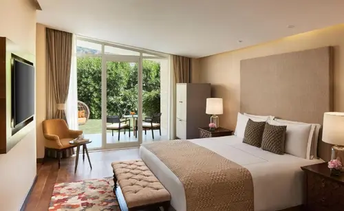 Taj Aravalli Resort & Spa, Udaipur - Rooms - 600 Sqft 56 Sqmt Mountainhill View King Bed 7