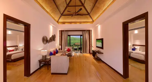 Ananta Udaipur - Rooms - 1500 Sqft 139 Sqmt Mountain View Double Bed 9