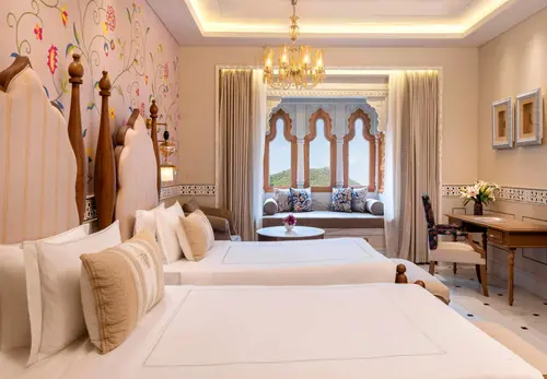 The Lalit Laxmi Vilas Palace Udaipur - Rooms - 3218 Sqft 299 Sqmt Courtyard View King Bed 15