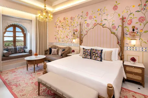 The Lalit Laxmi Vilas Palace Udaipur - Rooms - 549 Sqft 51 Sqmt Courtyard View King Bed 10