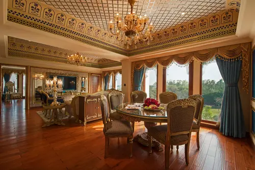 Radisson Blu Palace Resort & Spa, Udaipur - Rooms - 700 Sqft 65 Sqmt Lake View King Bed 38