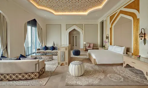 Hilton Salwa Beach Resort & Villas - Rooms - 17761 Sqft 1650 Sqmt Sea View Kingbed 50