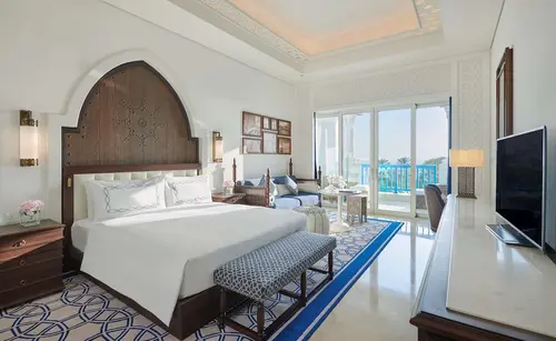Hilton Salwa Beach Resort & Villas - Rooms - 517 Sqft 48 Sqmt Sea View Kingbed 15