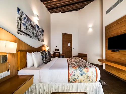 Bamboo Saa Resort & Spa, Udaipur - Rooms - 602 Sqft 56 Sqmt Garden View Kingbed 90